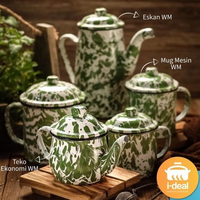 Recomended!!>.354PX  TIMBANGAN TEKO Ceret poci MUNGIL Jadul blirik hijau VINTAGE 12 cm