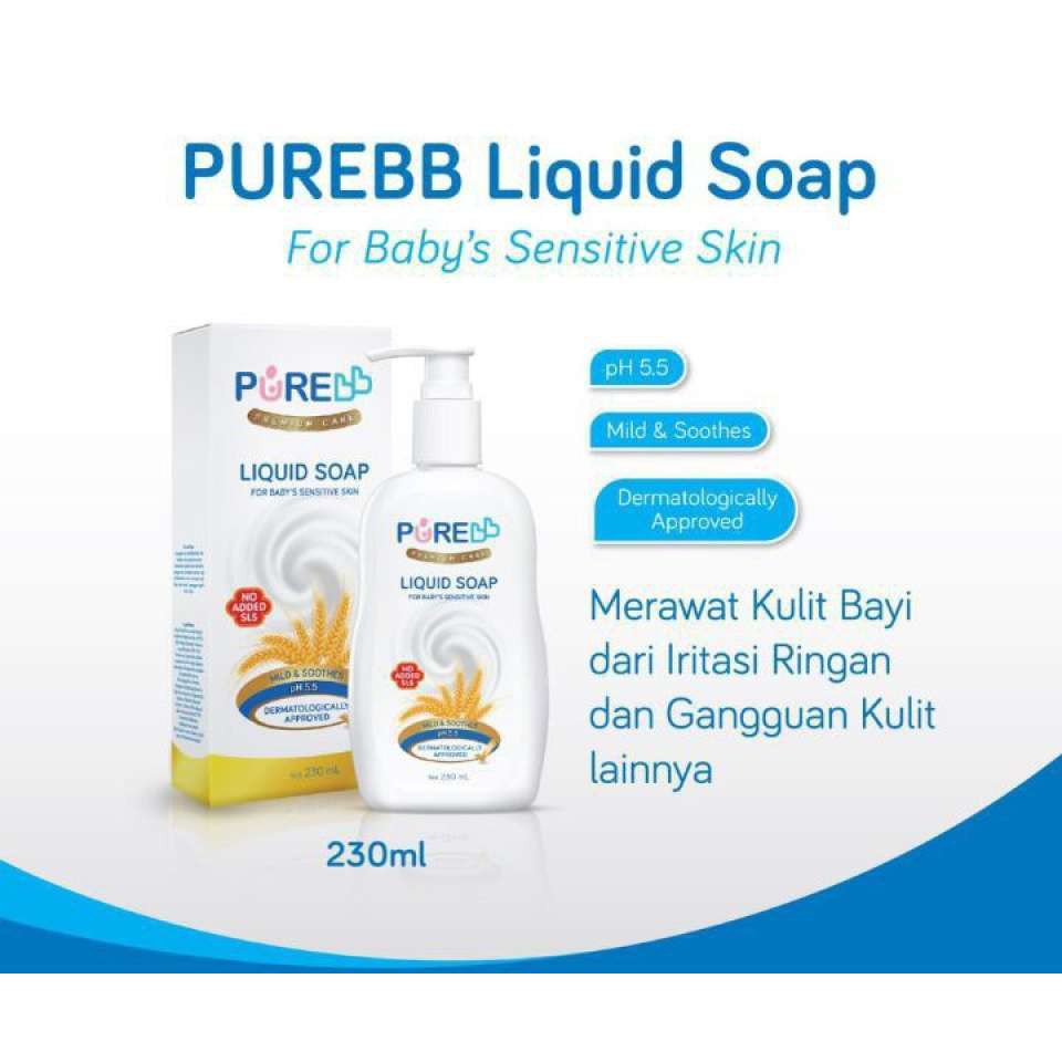 Pure BB Liquid soap 230ml (Garansi ORI 100%)