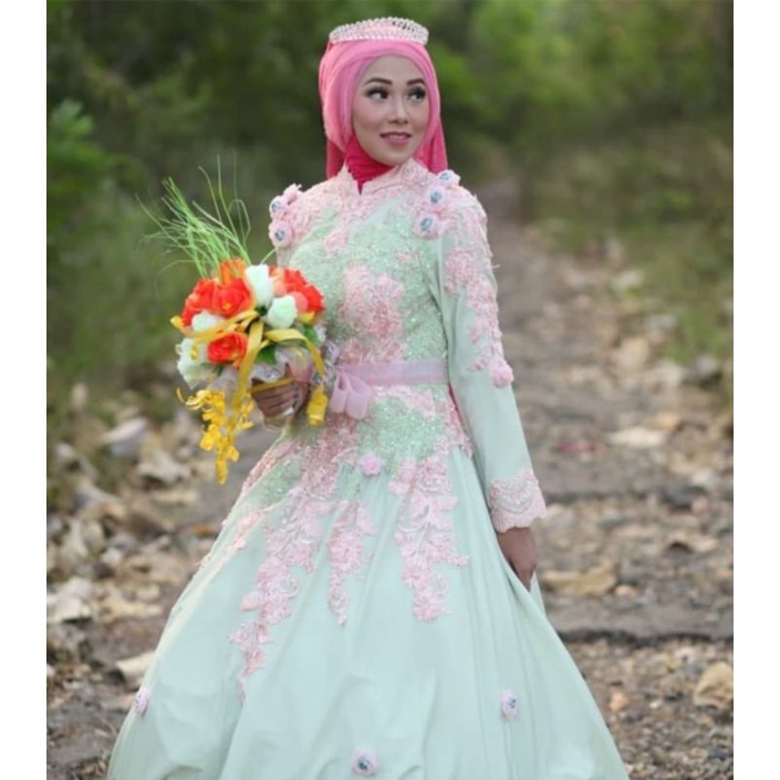 preloved gaun pengantin, gaun pengantin bekas kondisi bagus