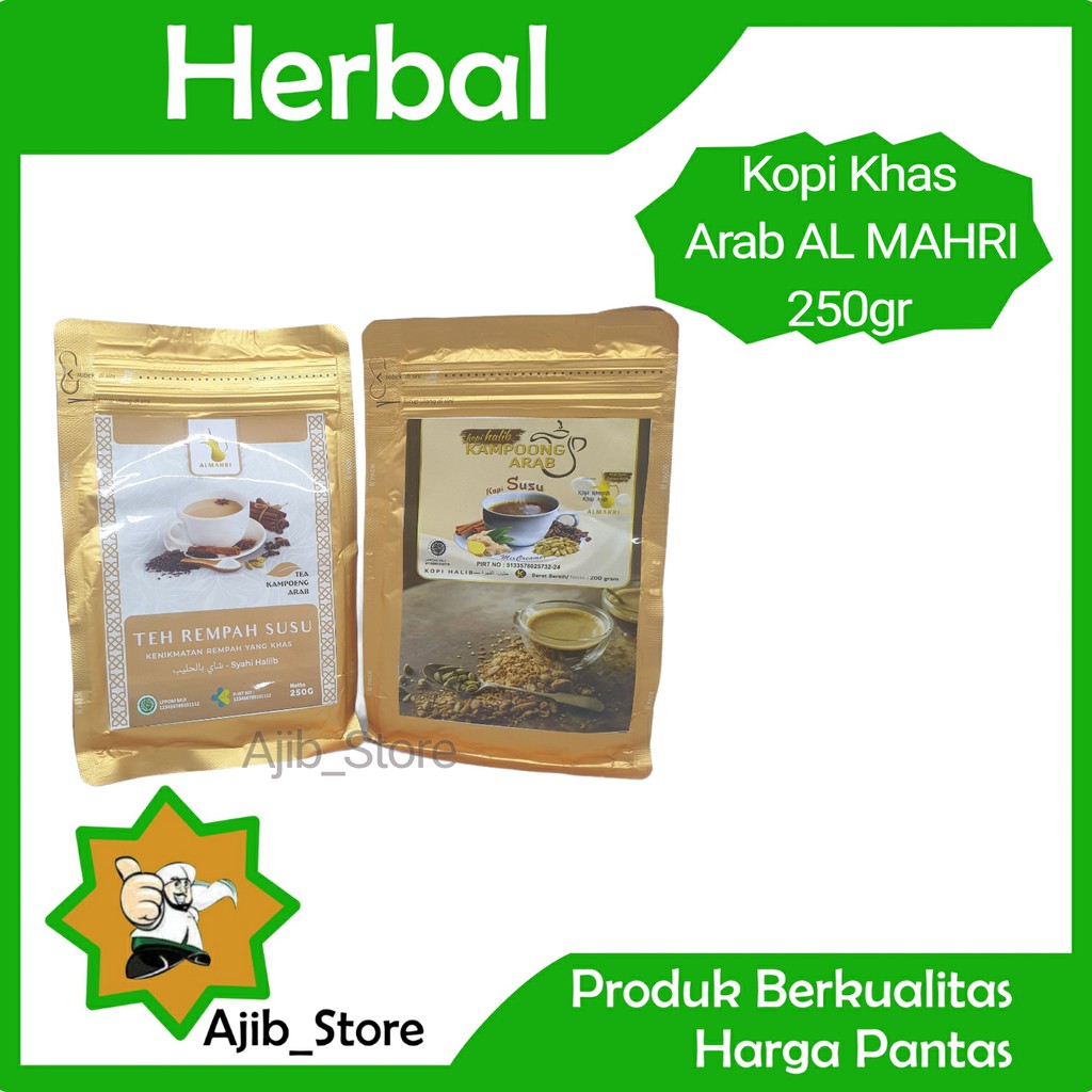 

(100% ORI) KOPI KAMPOONG ARAB Halib SUSU 250gr Kopi Khas Arab