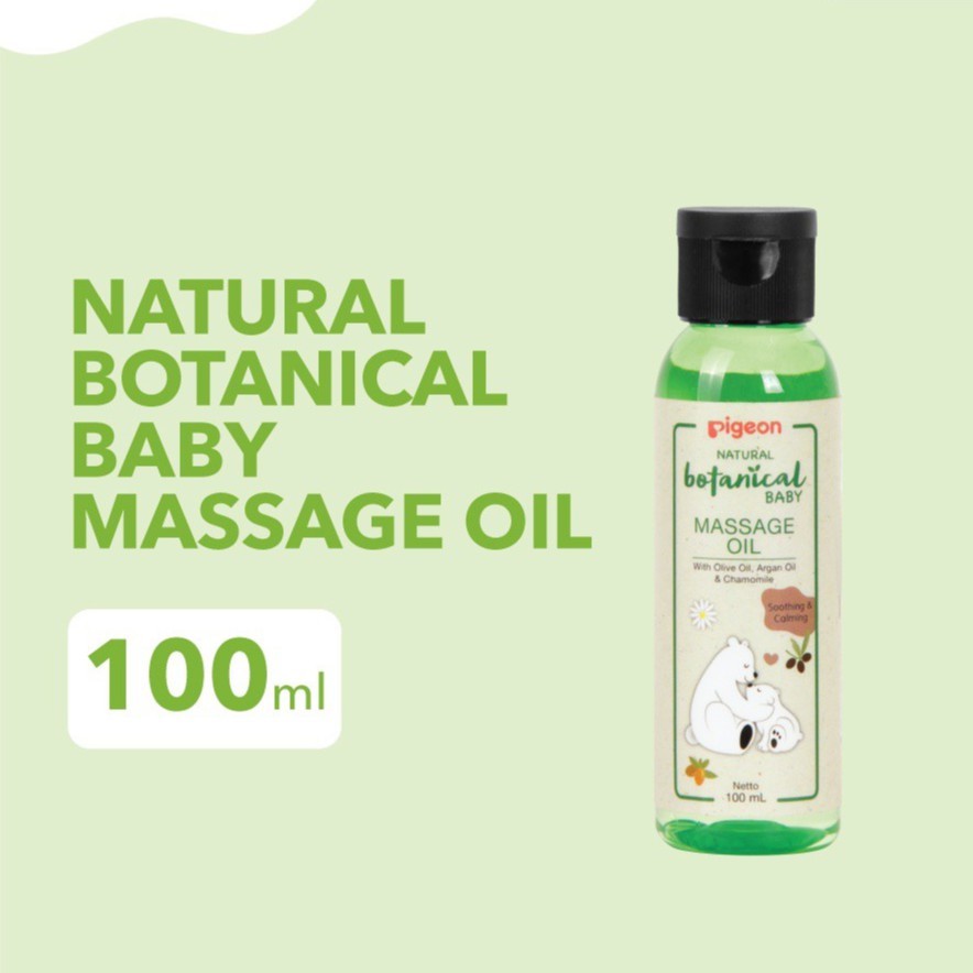 Pigeon Botanical Baby Massage Oil 100ml