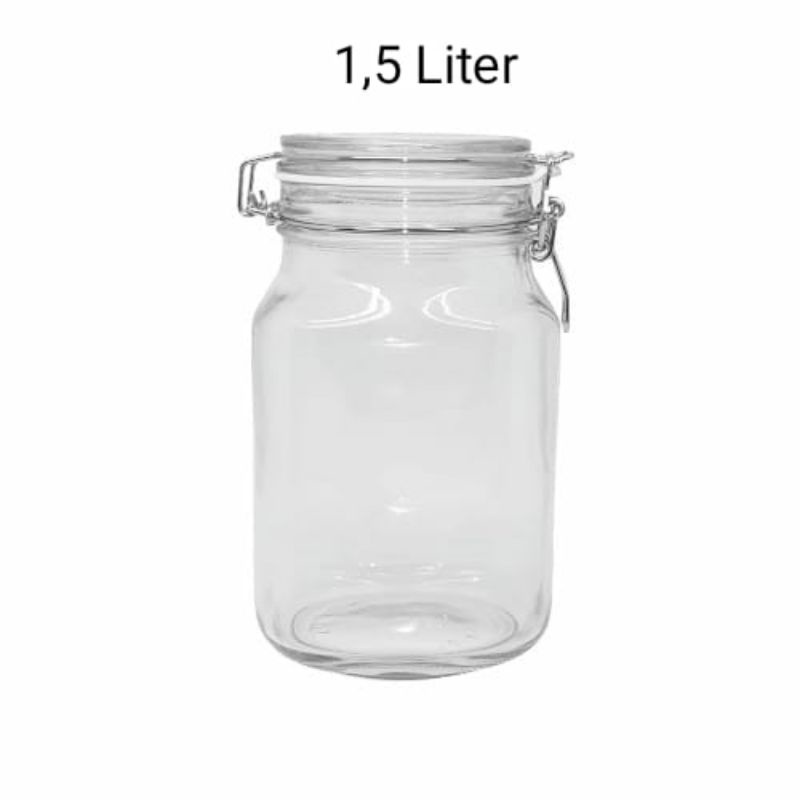 Kedaung Hermetico Toples / Jar 1 L - 1,5 Liter