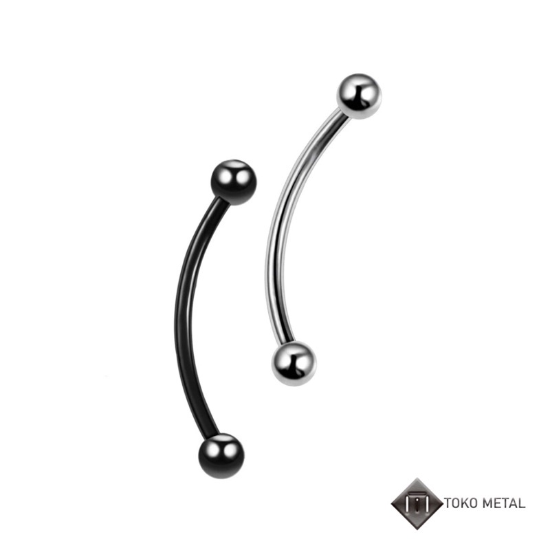 Anting 100% Titanium Kualitas Tinggi Tindik/Piercing Pria Dan Wanita [Toko Metal]