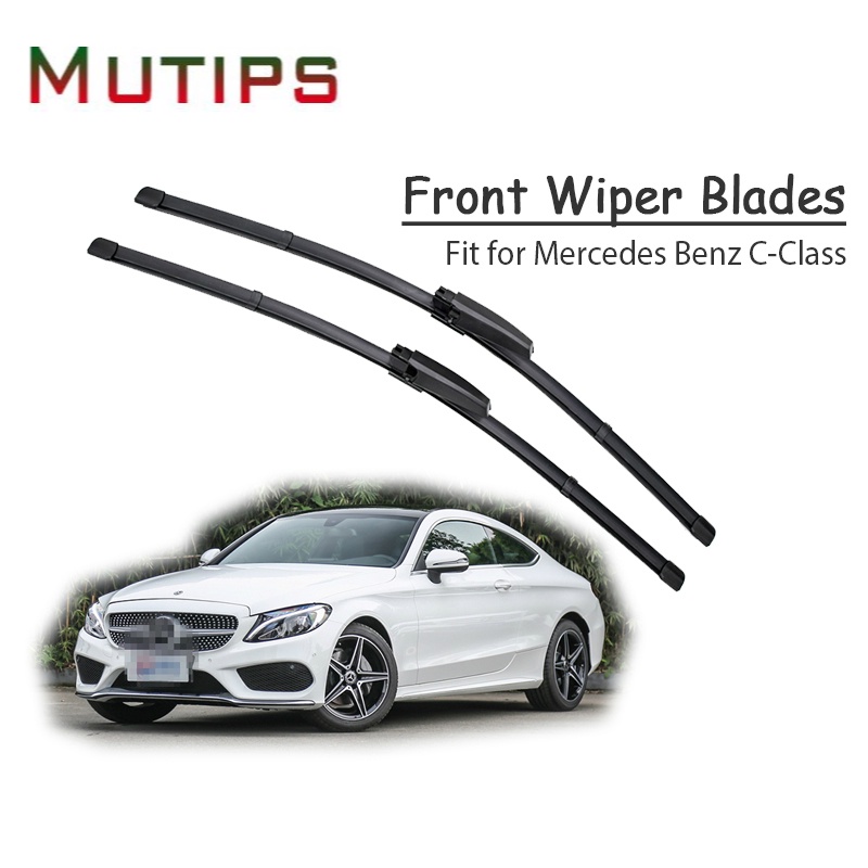 1 Set Karet Wiper Depan Mobil Untuk Mercedes Benz W205 W203 W204 C-C-Class