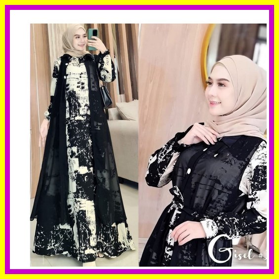 Gamis Wanita Jumbo Baju Hari Raya Gamis Pengajian Dres Kondangan Gamis Lebaran Gamis Jumbo Terbaru 2