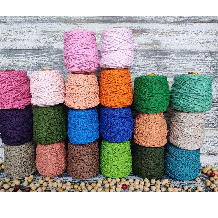 

Terbaru 1.1 Tali katun warna 500gram