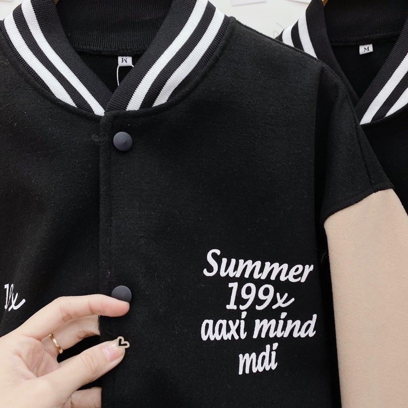 SUMMER 199X 2XL 3XL Jacket Baseball Varcity Oversize | Outerwear Pria Wanita Fashion Terkini Korean Style