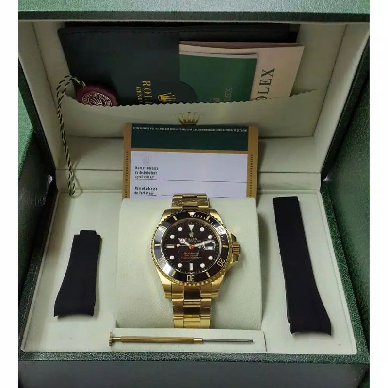 jam tangan pria rolex submarine matic