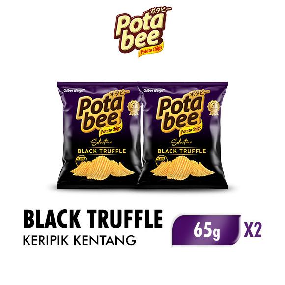 

Potabee Keripik Kentang Black Truffle 65 gr x 2 pcs