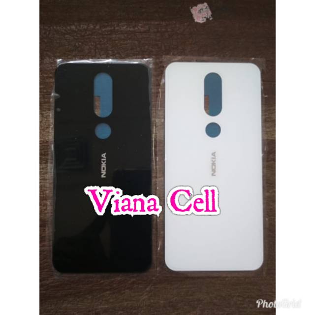 BACK DOOR BACKDOOR CASING COVER TUTUP BELAKANG BATERAI NOKIA X6 6.1 PLUS ORIGINAL