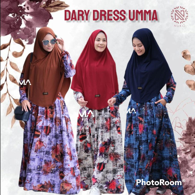 DARY DRESS UMMA KATUN RAYON VISCOSE