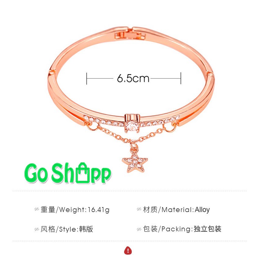 Gelang Wanita Korea - Gelang Bangle Fashion Import - Gelang Fashion Korea Anti Karat [GL05]