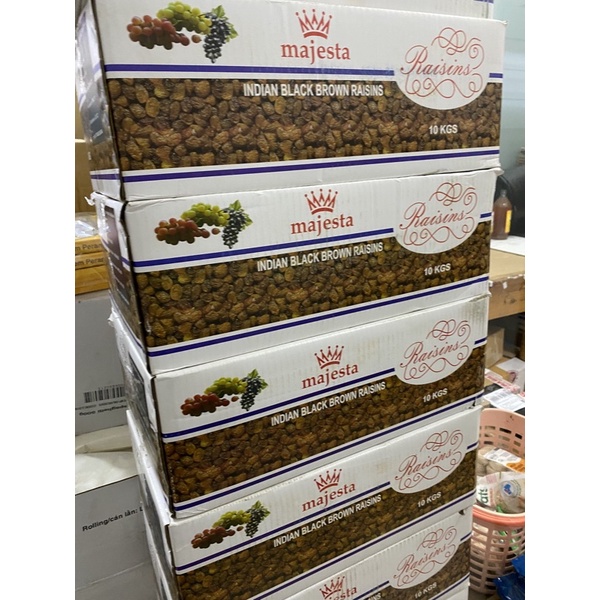 Black Raisin / Kismis 10kg / Per Carton