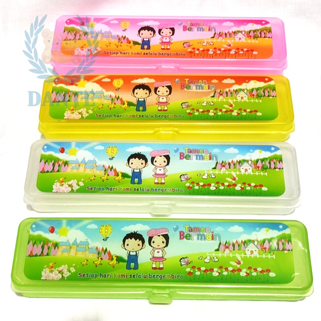 

Kotak Pensil - Pencil Case Plastik DR