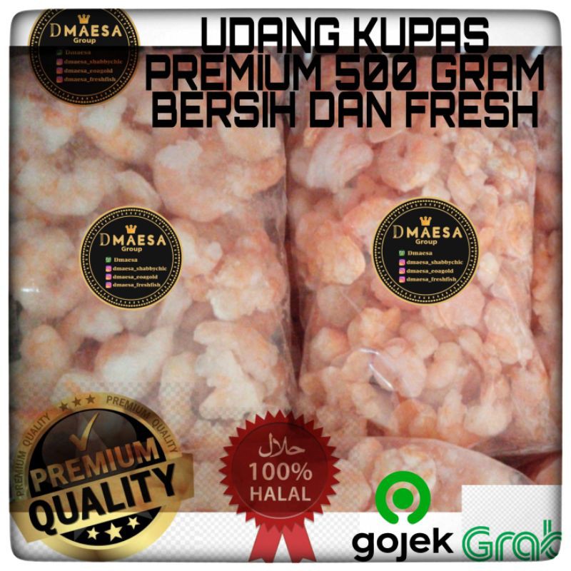 

UDANG KUPAS GRADE SUPER PREMIUM 500 GRAM BERSIH FRESH TANPA BAHAN PENGAWET