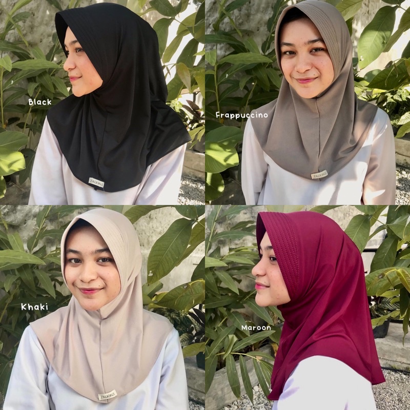 Jilbab Instan/ Hijab sport/ Hijab daily/ Bergo Instan Jersey