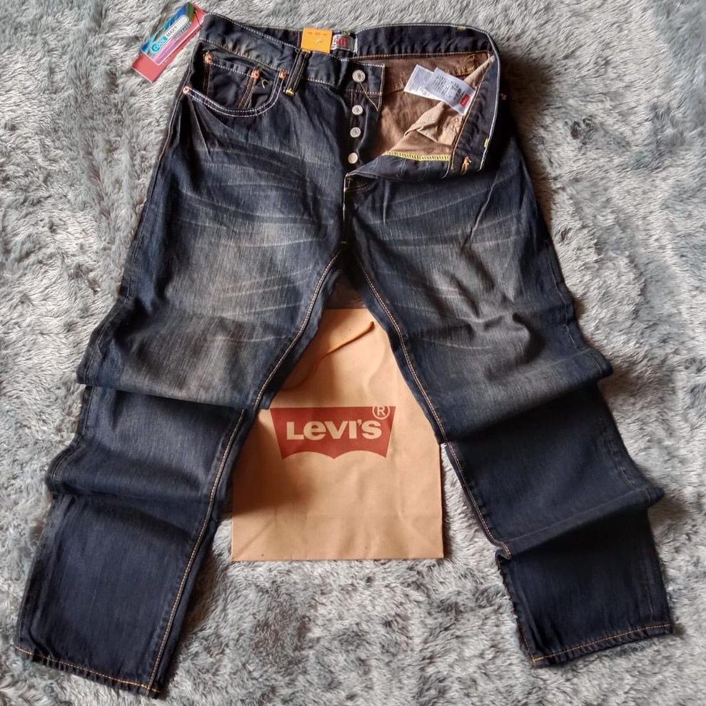 [100%terbaik⭐] Celana Levi's 501 Original /Jeans Pria Levis 501 usa /Levis 501 Original [tankss]⭐
