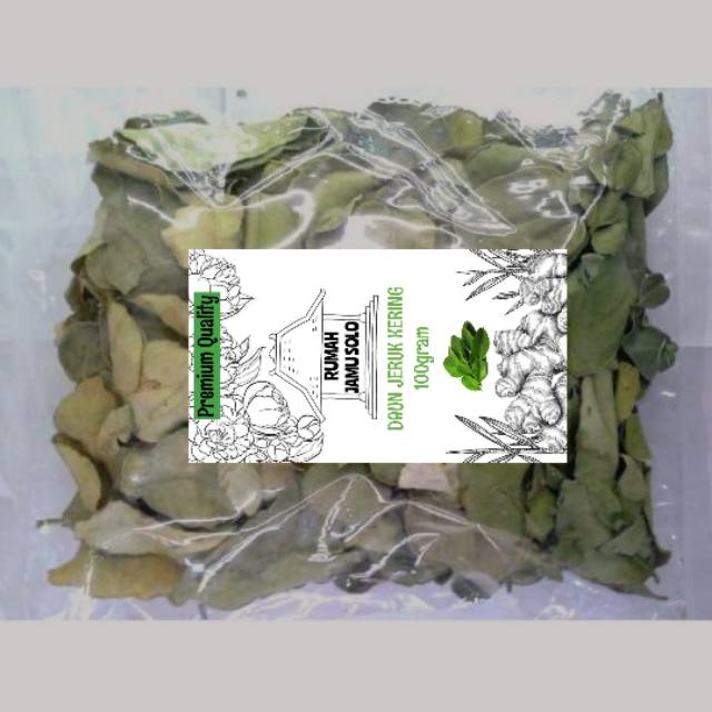 

RUMAH JAMU SOLO - 100gram Daun jeruk kering bumbu dapur