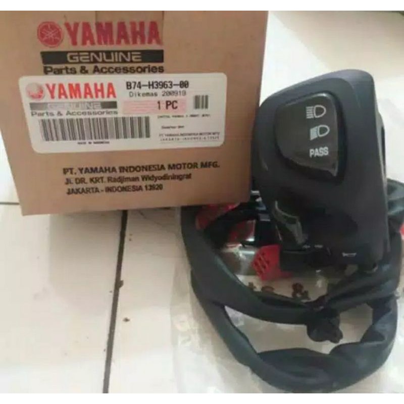 HOLDER SAKLAR KIRI XMAX ASLI ORI YAMAHA B74 H3963 00