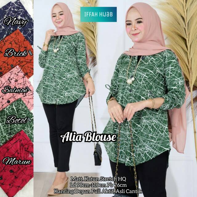 Alia blouse by iffah