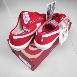  Sepatu  Compass  Gazelle Low Red Gum Merah Size 40 BNIB Baru 