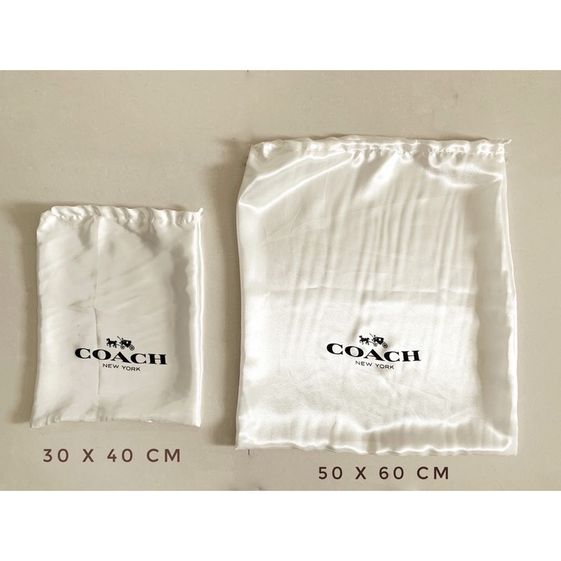 dustbag tas satin sablon c*ach