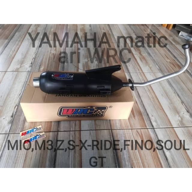 Knalpot WRC mio,miom3,mioZ,mioJ,X-ride,xeonRC,XEON,soulGT,NUOVO,MIOsoul,fino