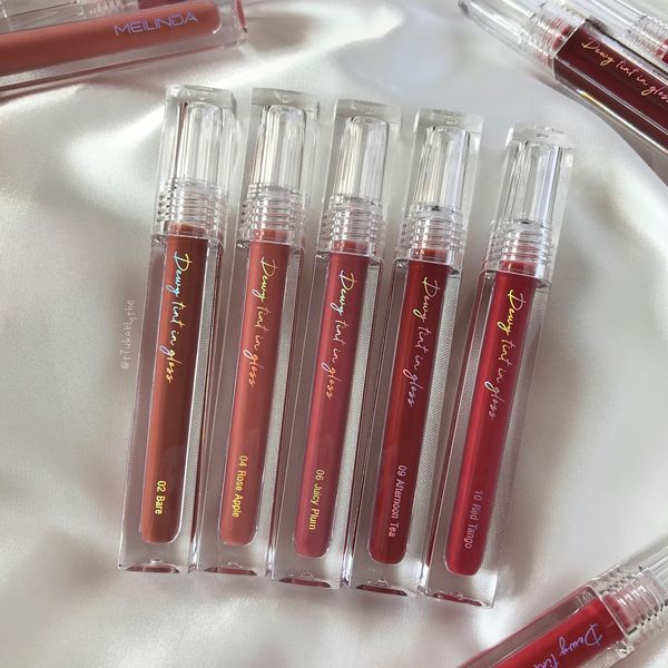 NEW PRODUCT READY STOCK MEILINDA Lip Dewy Tint In Gloss Lipstik Thailand