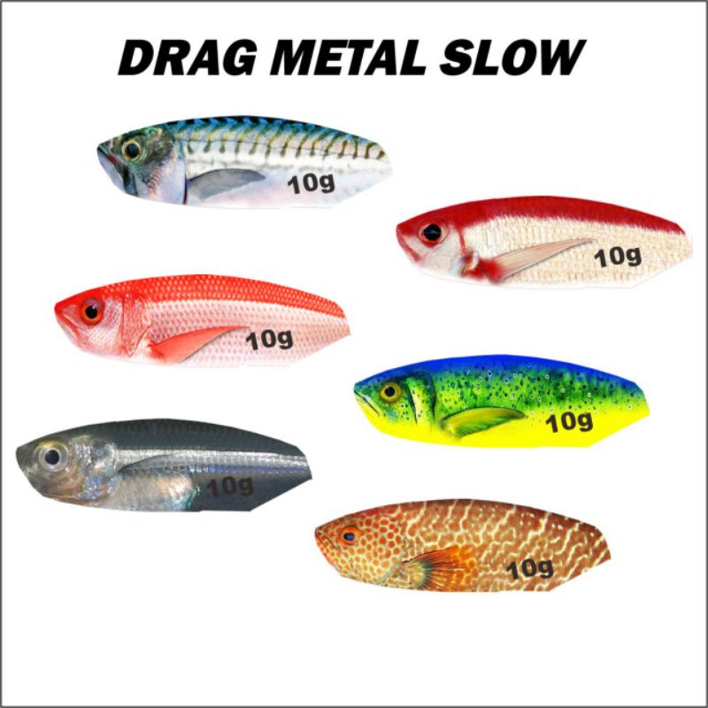 Water Slide Decal Drag Metal Slow 10 gram