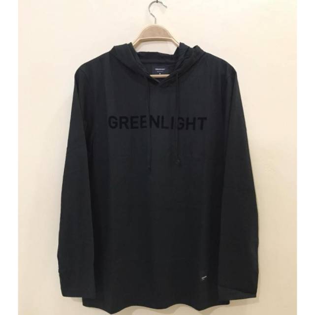 Kaos Hoodie Greenlight Original