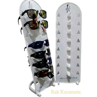 Rak display kacamata tempat kacamata