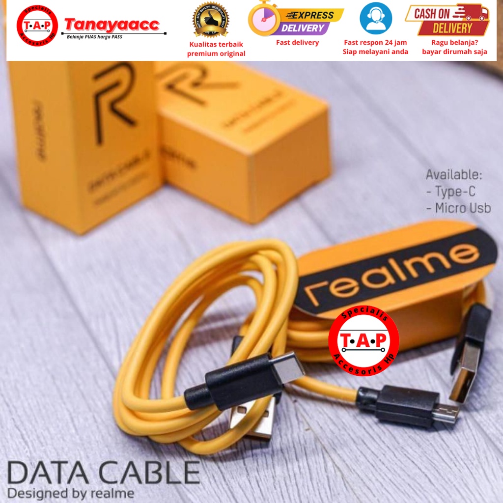 KABEL DATA REALME ORIGINAL 100% USB MICRO