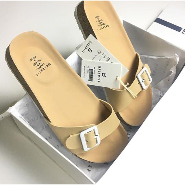 Cream strip 1 sandal balantik woman