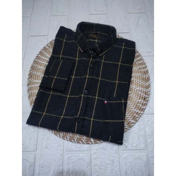 KEMEJA FLANEL DISTRO SURFING LENGAN PANJANG PRIA MOTIF KOTAK CUPEL ECER &amp; GROSIR