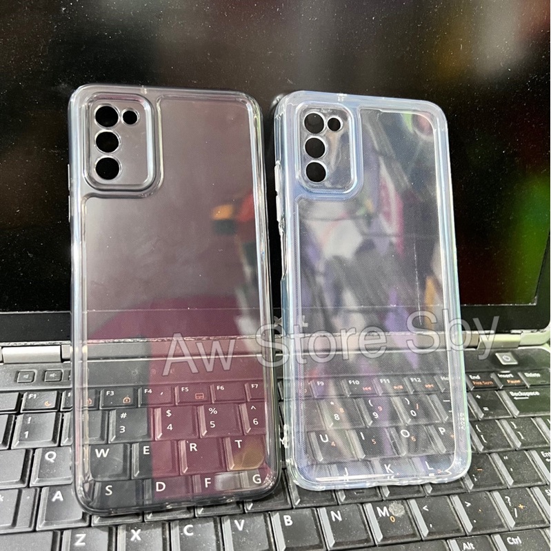 SPACE PROTECT CASE SAMSUNG A20/A30/A22 4G/A23/A33/A02S A03S/A50 A50S/A53/A72/A73 Case TEBAL TRANSPARANT