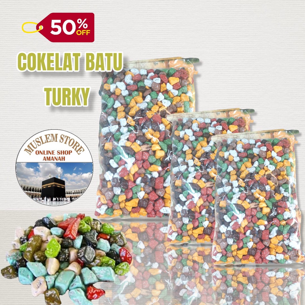 Coklat batu krikil arab original 500gr