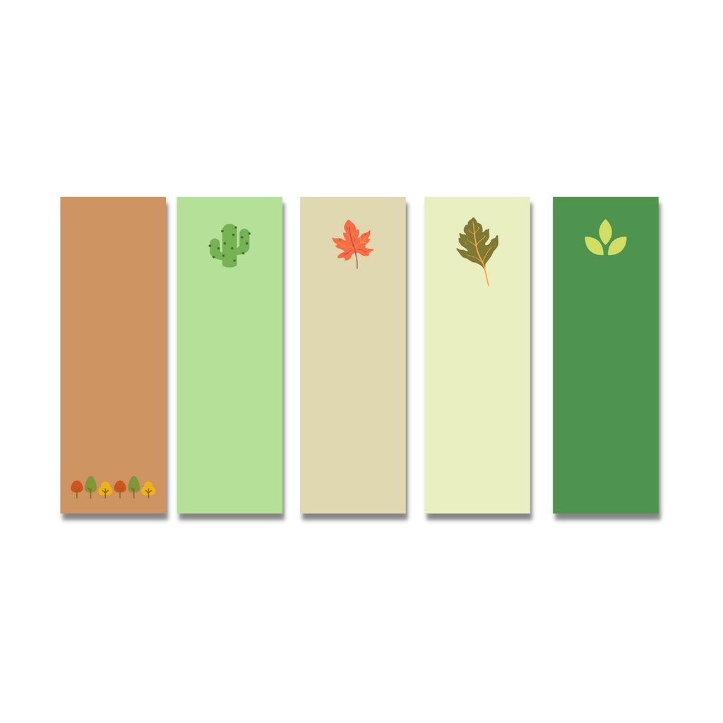 

OMLT Pembatas Buku Bundling Nature Series (5 pcs)