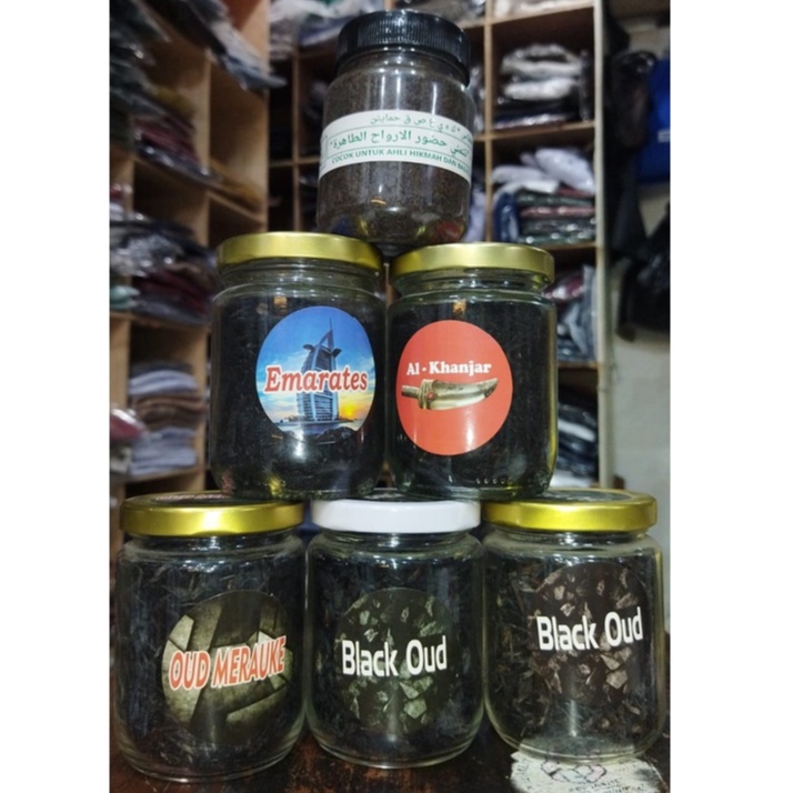 Bukhur Dupa,/MAGRIBI/EMARATES/AL-KHANJAR/OUD MERAUKE/BLACK OUD Plus ARENG 5 Pcs