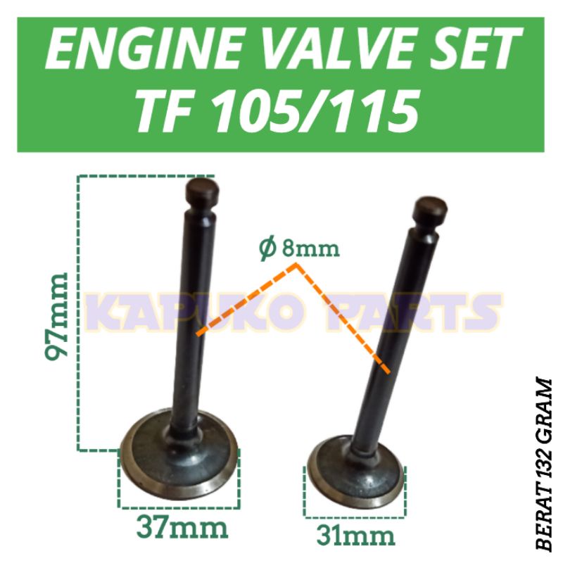 TF 105 KLEP UNTUK MESIN DIESEL YANMAR 10.5PK