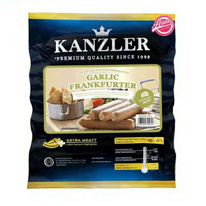 

Kanzler Garlic Frankfurter