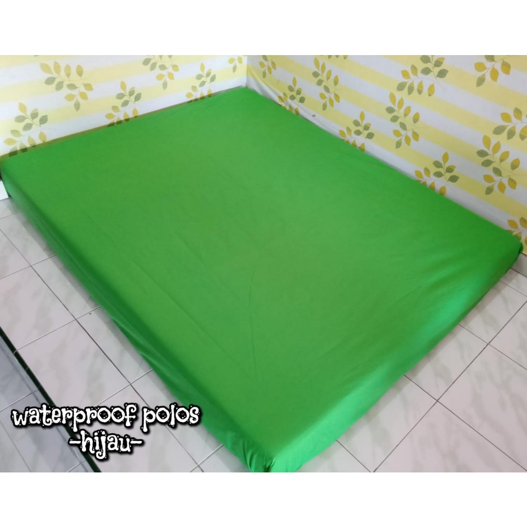 #SPREI SEPREI WATERPROFF POLOS-HIJAU