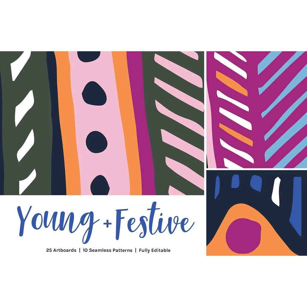 Young Festive Artboards Patterns