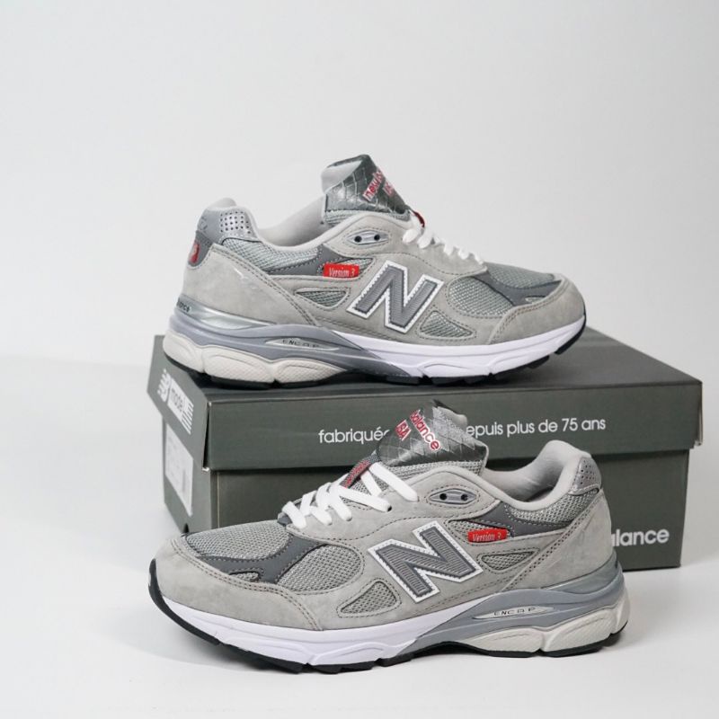 NB 990 V3 GREY WHITE