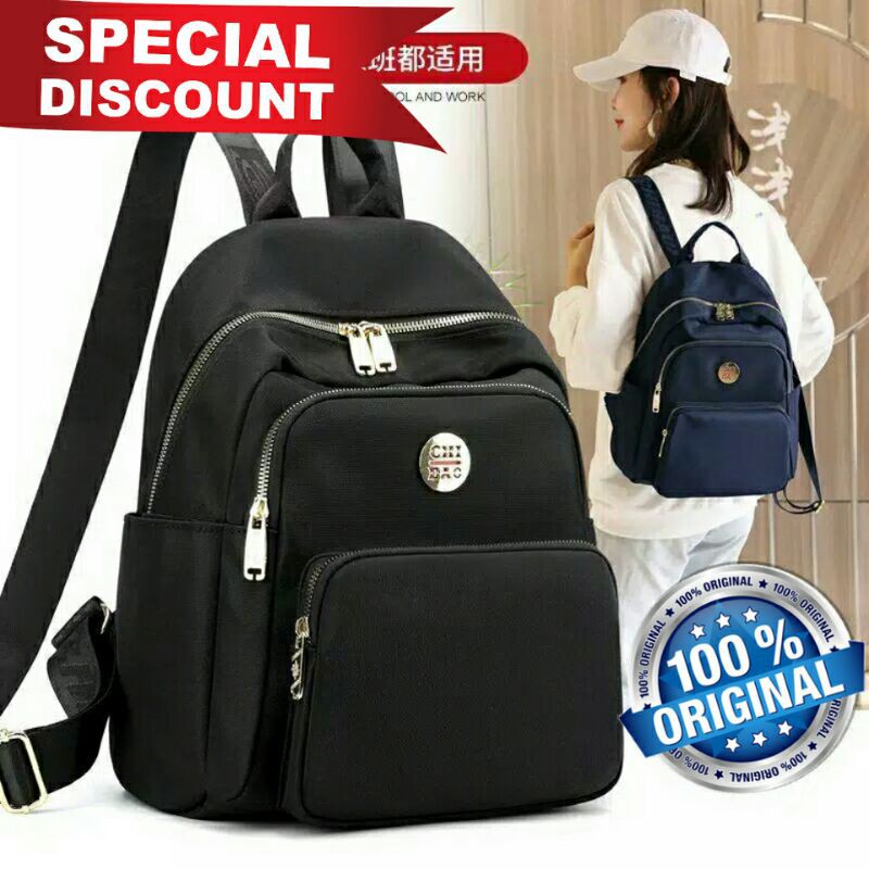 Original Tas Ransel CHIBAO Wanita Import Anti Air Kualitas SUPER Terbaru