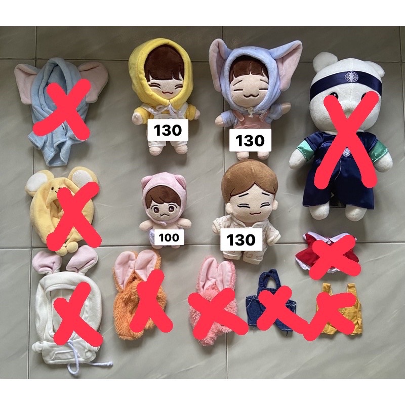 Doll Exo chen Jongde Baekhyun + Baju