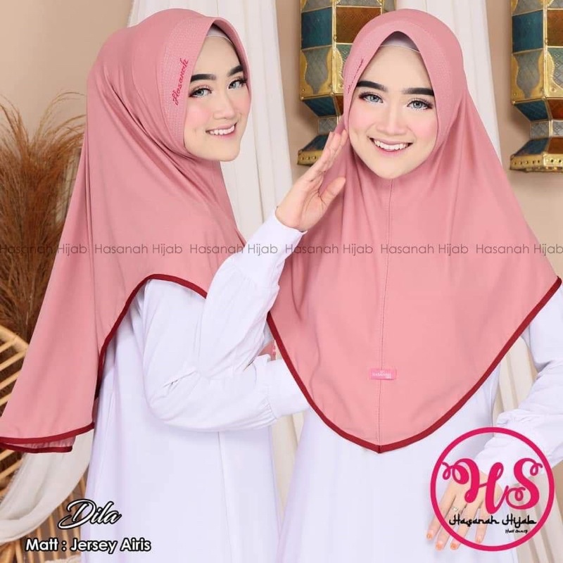 bergo "Dila" original Hasanah hijab