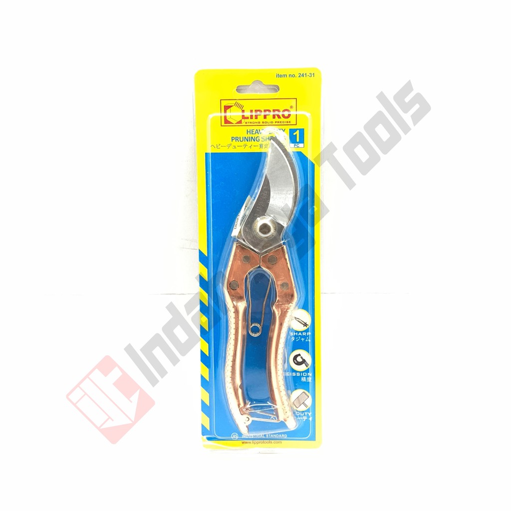 LIPPRO 241-31 Heavy Duty Pruning Shears - Gunting Dahan Bunga Batang Stek