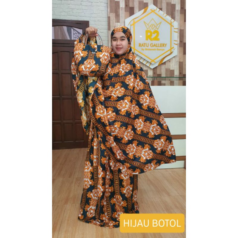 MUKENA BALI MOTIF SULTAN ADEM MEWAH