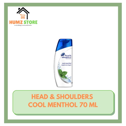 HEAD & SHOULDERS SHAMPOO SHAMPO HEAD&SHOULDERS COOL MENTHOL 70 ML