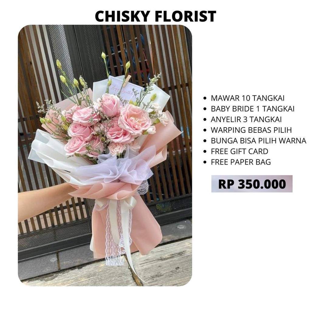 HAND BUKET BUNGA ASLI/TOKO BUNGA BANDUNG